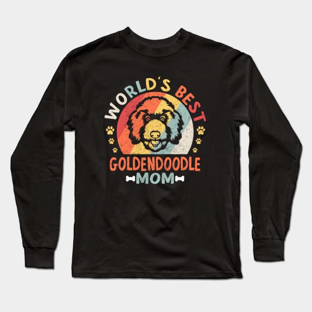 World's Best Goldendoodle Dog Owner and Lover Gifts Long Sleeve T-Shirt by ZACSHOPP